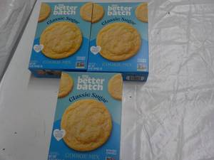 lot 277 image: 3 boxes My Better Batch Sugar Cooki...