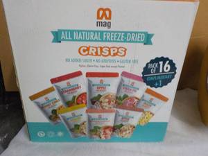 lot 302 image: Pack of 16 Freeze-Dried Crisps...