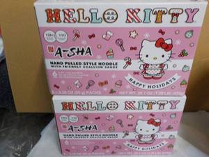 lot 303 image: 2 Hello Kitty Noodles with Scallion...