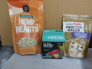 lot 316 image: Organic Hemp Hearts, Boost Immune a...