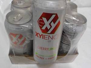 lot 321 image: 12 pack XYIEN Cherry Lime Energy Dr...