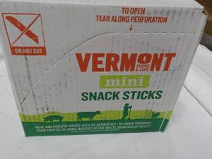 lot 327 image: Vermont Mini Snack Sticks...