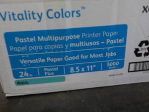 lot 88 image: 5000 Sheets Variety White Copy Pape...
