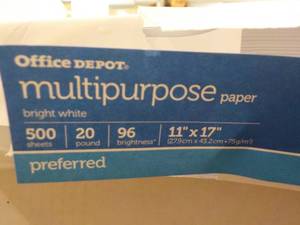 lot 90 image: 2500 Sheets White Office Dept Copy ...