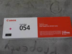 lot 136 image: Canon 054 Magenta Ink Cartridge...