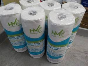 lot 148 image: 6 rolls Highmark Eco Paper Towels 8...