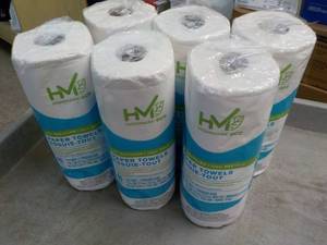 lot 149 image: 6 rolls Highmark Eco Paper Towels 8...