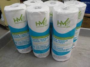 lot 151 image: 6 rolls Highmark Eco Paper Towels 8...
