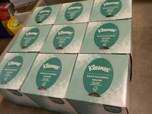 lot 167 image: 9 boxes Kleenex Naturals Facial Tis...