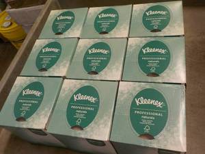 lot 168 image: 9 boxes Kleenex Naturals Facial Tis...