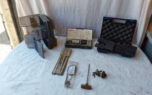 lot 105 image: Gun Cleaning Kit, Kleen Bore Gun Cleaning Kit (May Be Missing Pieces), Tackle Box and Foam Padded Case