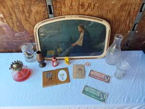 lot 120 image: Vintage and Collectible Items including Canadian Currency, Memorabilia, and Decor