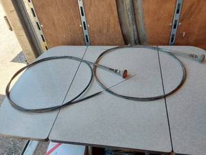 lot 173 image: Cable Control Levers with Pump and Knob