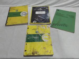 lot 210 image: John Deere Operators Manuals including 7300 Vert Fold Planter,  4050-4250-4450 Tractors, 2700 Mulch Ripper