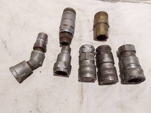 lot 290 image: Lot of Hydraulic Quick Connect Couplers and Fittings