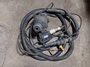 lot 300 image: Fill-Rite Fuel Transfer Pump with SEM-10 Meter and Hoses - As Pictured