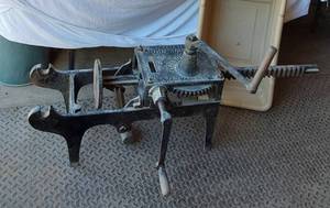 Large John Wagner No. 1 Sausage Stuffer