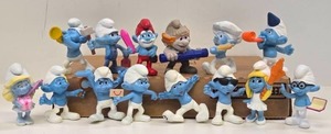lot 217 image: Group of Vintage THE SMURFS Toy Figures - 3
