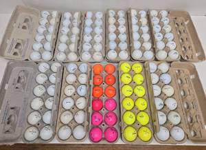 lot 42 image: 11 Dozen Assorted Golf Balls