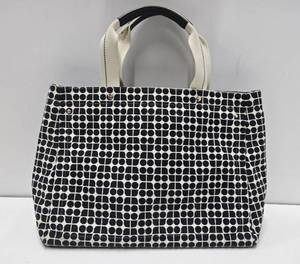 lot 98 image: Brand New or Like New Large KATE SPADE Shoulder Bag - Black & White