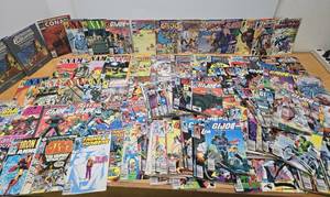 lot 113 image: Large Lot of Assorted Vintage Comic Books - GI Joe, Superhero etc