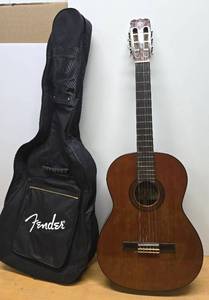 lot 123 image: Vintage Japanese Acoustic Guitar wCase