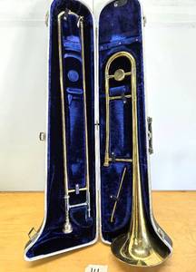 lot 131 image: SILVERTONE Trombone wHard Case