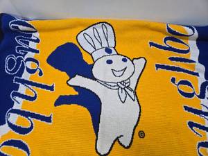lot 243 image: Great Condition & Color PILLSBURY Doughboy Blanket - Made in USA