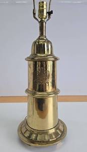 lot 285 image: Mid Century Brass Table Lamp