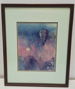 lot 265 image: FRamed Signed Numbered Artwork by Daryl Murdock - Come Fly in My Balloon