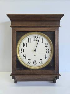 lot 333 image: Antique SESSIONS Wall Clock