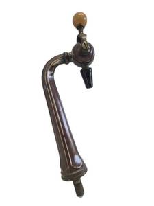 lot 356 image: Awesome Antique 1920s era Copper or Brass Soda Fountain Tap 