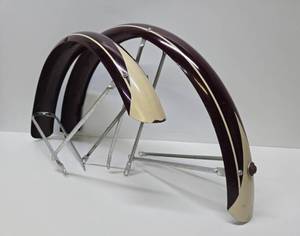lot 362 image: Nice Condition Old Vintage Bicycle Fender Set