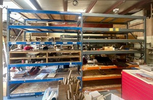 lot 346 image: Heavy Duty Pallet Racking - ALREADY DISASSEMBLED & Ready to Load