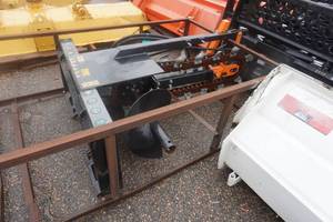lot 23 image: Brand New AGT Universal Mount Bobcat Skid Loader Skid Steer Trencher Attachment