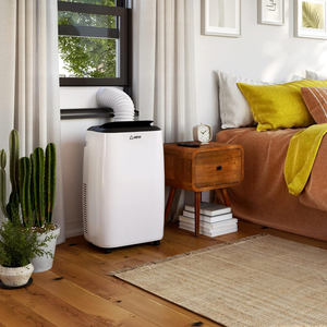 lot 16 image: Airo Comfort 10,000 BTU Portable Air Conditioner with Dehumidifier and LCD Remote