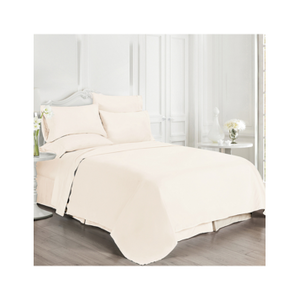 lot 56 image: Swift Home Ultra-Soft Wrinkle & Shrink Resistant Easy-Fit 6-Pc. Sheet Set  - Queen