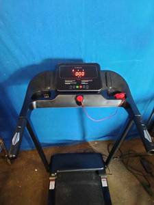 lot 67 image: CURSOR FITNESS Home Folding Treadmill