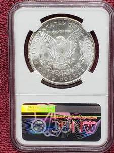 1884-CC Morgan Silver Dollar, NGC Certified MS64