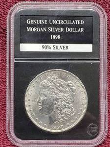 lot 39 image: 1898 Morgan Silver Dollar, Higher Grade