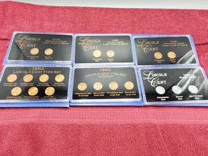 lot 101 image: 6 Type Sets in Orginal Gov. Pkg.--See Photos