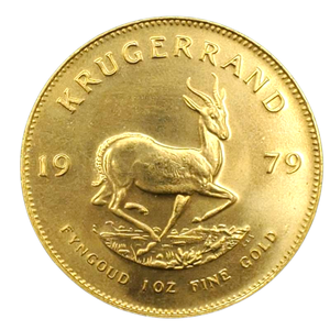 1979 Gold Kruggerand 1 oz Fine Gold, South Africa