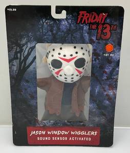 lot 66 image: Vintage FRIDAY THE 13TH Store Display Window Wigglers Sound Sensor Activated (Works)