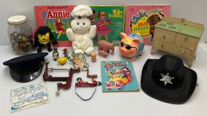 lot 78 image: Group Of Misc. Vintage Collectibles And More
