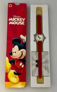 lot 81 image: Vintage Disney Mickey Mouse Watch (NIB) Needs Battery