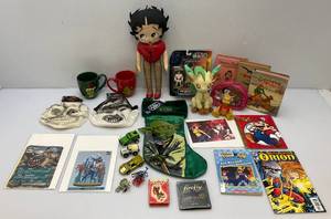 lot 97 image: Misc. Vintage Toys And  Collectibles Including STAR WARS, Bettie Boop & More