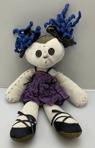 lot 117 image: TWISTED TATUM Gothic Punk Pierced Halloween Doll Hot Topic Exclusive 16