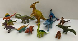 lot 120 image: Misc. Collectible Rubber Dinosaurs