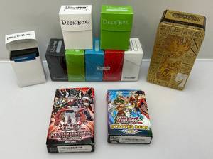 lot 135 image: Yu-Gi-Oh Starter Decks (Factory Sealed), Ultra-Pro Deck-Box And More
