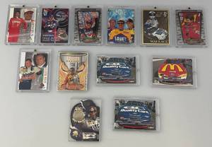 lot 160 image: Misc. NASCAR Trading Cards (Slabbed)